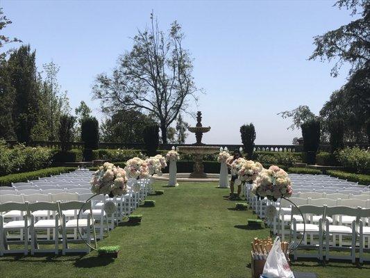 C&C Party Rentals did the outdoor set up for this wedding! Check out our Yelp! Page