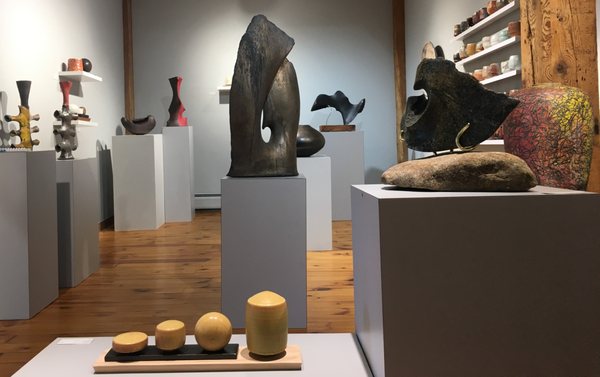 Transitional Structures: Works in Clay through August 2, 2020. David Ernster and Chris Archer.