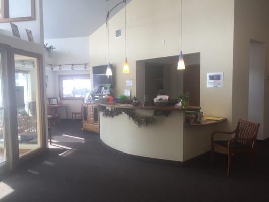 Large and open reception area allows a hassle-free check in!