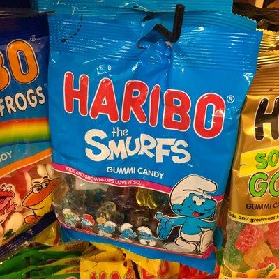 Haribo Smurfs