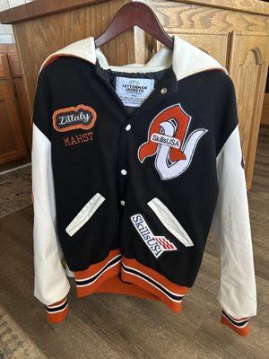 letterman jacket