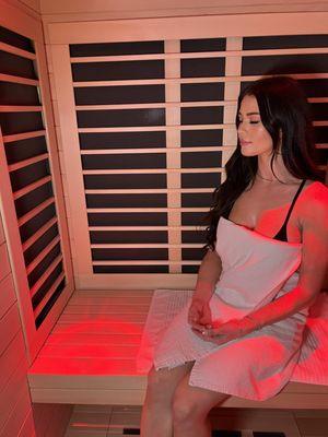 Our new Infrared Sauna!