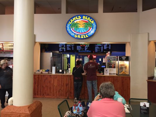 Restaurant in food court