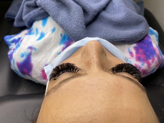 Individual eyelash extensions ( FULL SET )