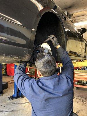 Standard brake jobs, quick and easy