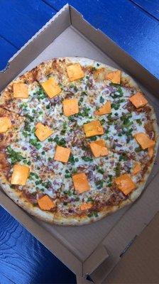 Paneer Tikka Pizza