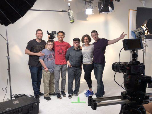 Director Cire Hensman, Kevin Wooldridge, Scott Takai, Steve Lee, Efthemia, actor Trey Powers.