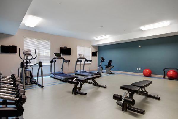 Get moving in the fitness studio!