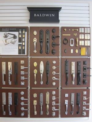 Full line of Baldwin hardware available.