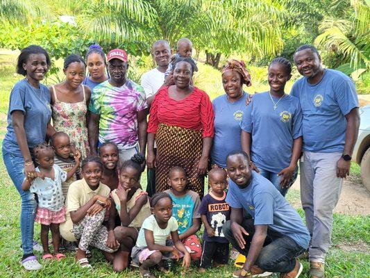 A few years later, our team visited Francis who was abandoned by his parents due to birth defects.