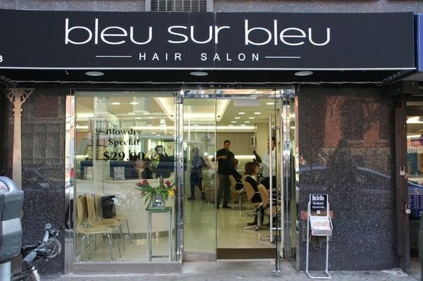 bleu sur bleu hair salon