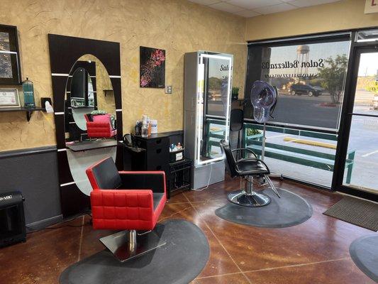 Inside Salon Bellezza