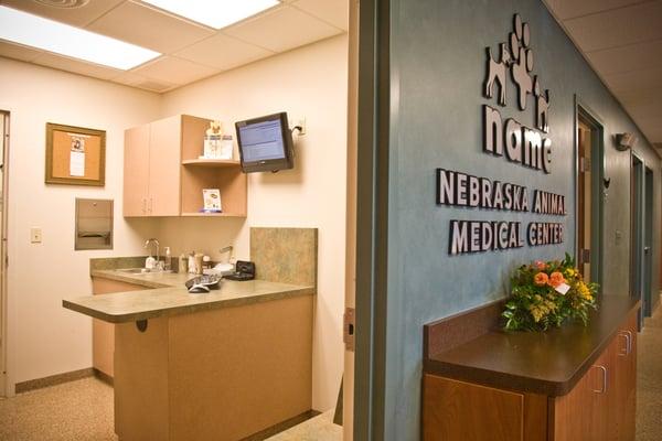 Nebraska Animal Medical Center Exam Room