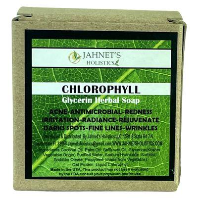 Chlorophyll soap