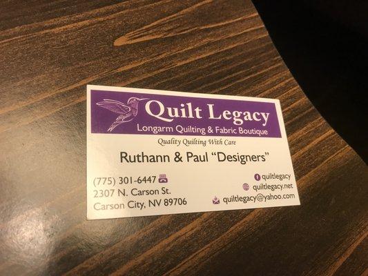 Quilt Legacy