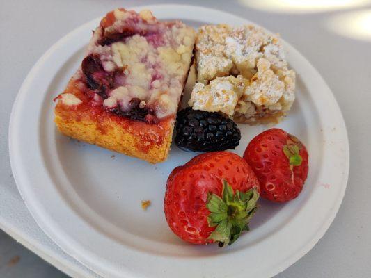 Dessert plate