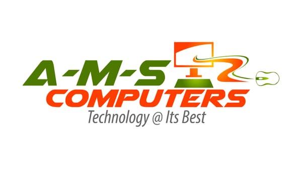 #amscomputers Logo