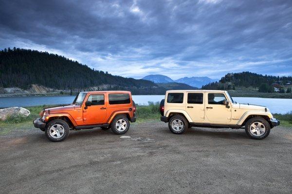 2 and 4 Door Jeeps