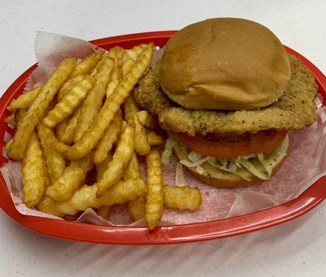 Country Fried Steak Sandwich