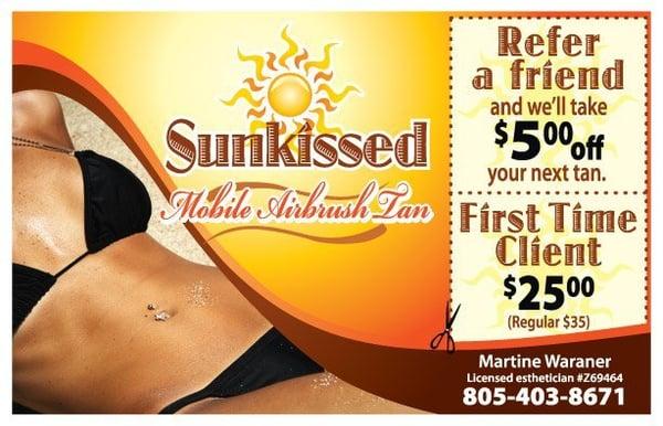 Sunkissed Mobile Airbrush Tan