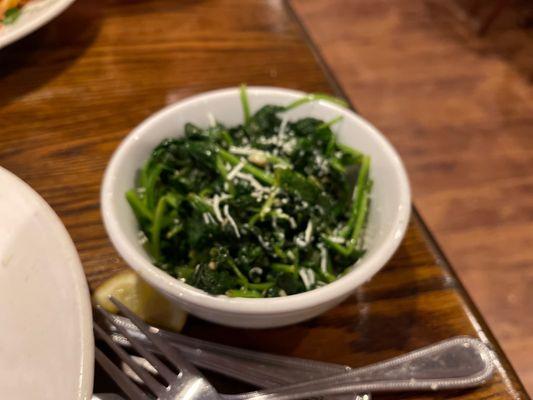 Sauteed Spinach with Garlic