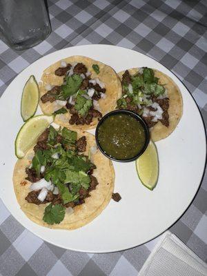 tacos mixtos carne asada