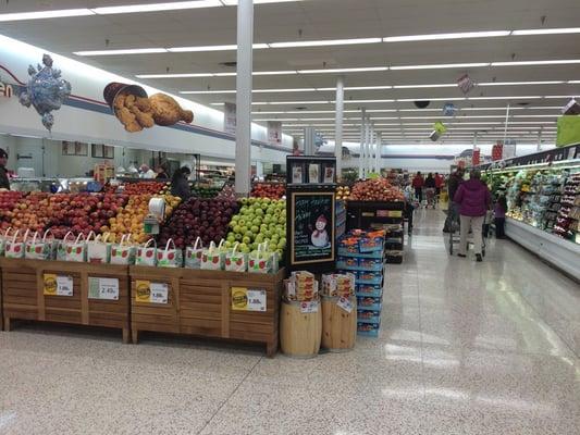 Produce section.