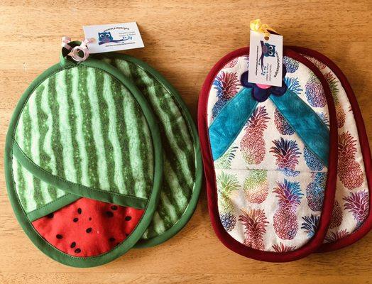 Handmade potholders