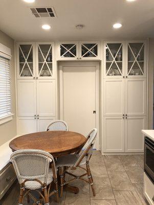 Kitchen cabinets painted