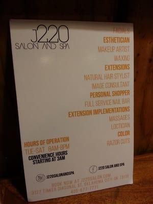 J220 Salon and Spa