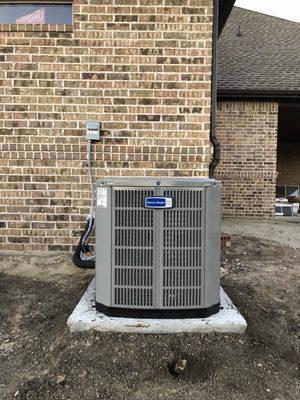 New air conditioner install