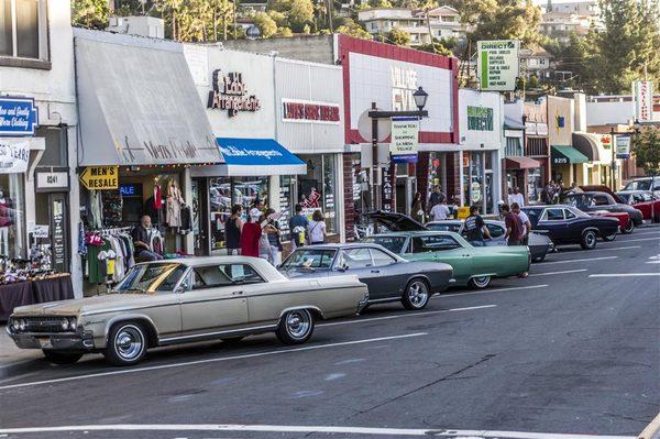 The lot is at 7840 La Mesa Blvd. Approx.6 blocks west of the Village & the classic car cruise on Thursdays. We also sell Classic Cars.