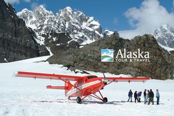 Glacier Landings on the Ruth Glacier is often a highlight of any visit to Alaska.  Glacier landings depart from Talkeetna.