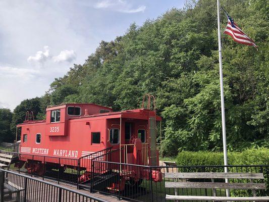 Western Maryland Railroad caboose