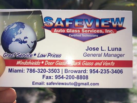 Jose's Business Card