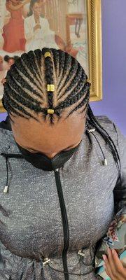 #Fulani cornrows