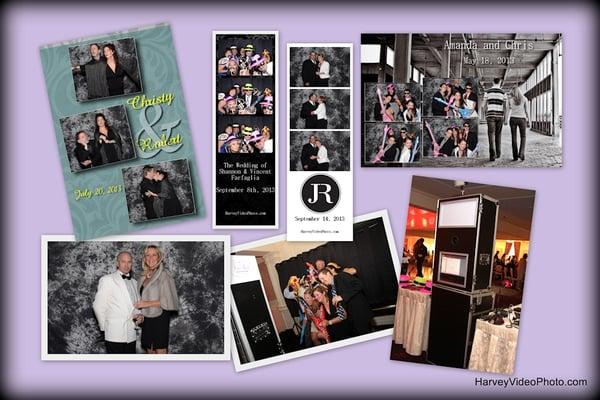 Photo Booth rentals.  Be the Talk of the Town when you use our exclusive Green Screen technology.