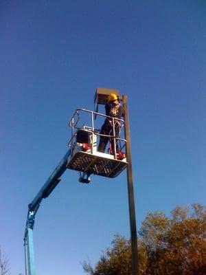 Pole Light repair