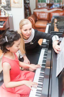 Note by note, hand by hand teaching and nurturing young talents into musicians and artistic performers.