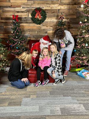 Meeting Santa!