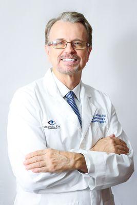 Our ophthalmologist, Dr. Mont J. Cartwright, M.D., F.A.A.C.S