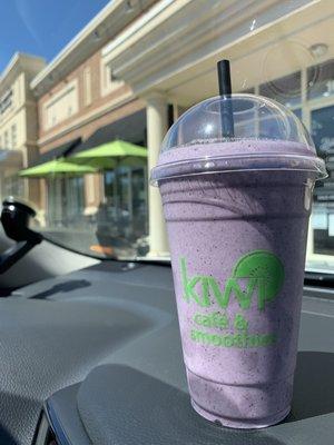 ABC smoothie. Very pretty, just not what I expected.