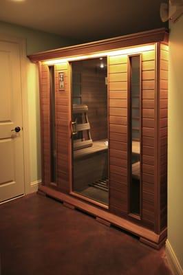 Infrared sauna