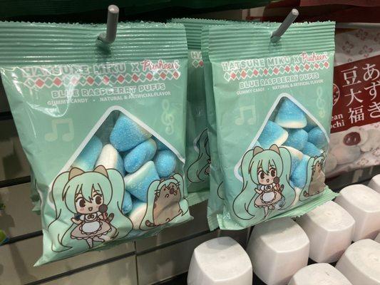 Cute hatsune miku and pusheen collab