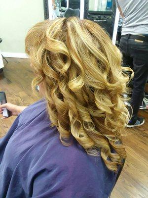 Fabulous hair job!