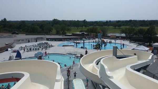 2-200 ft Waterslides