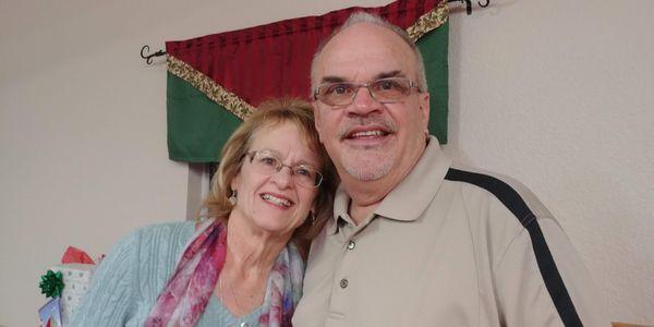 Pastor Greg Doty, along with his wife Cindy Doty