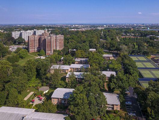 Aerial View of Falls Village