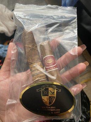 2/3 cigars