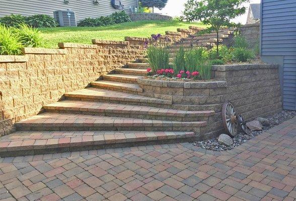 Stairs enhance access to your yard